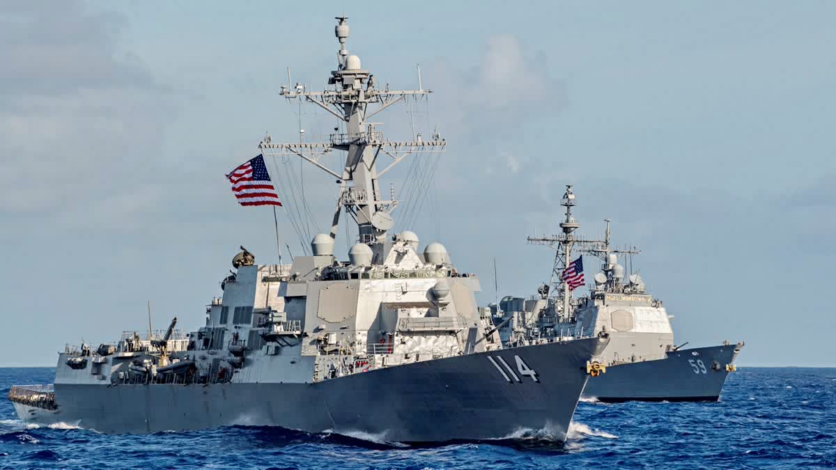 US Warship 'USS Ralph Johnson'