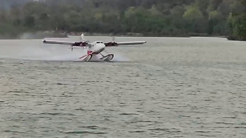 RISHIKESH SEAPLANE TRIAL