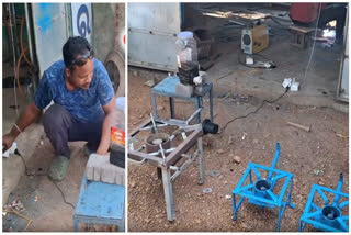 Amid LPG Shortage Rumours Odisha Man Develops Alternative Stove That Uses Rs 15 Engine Oil