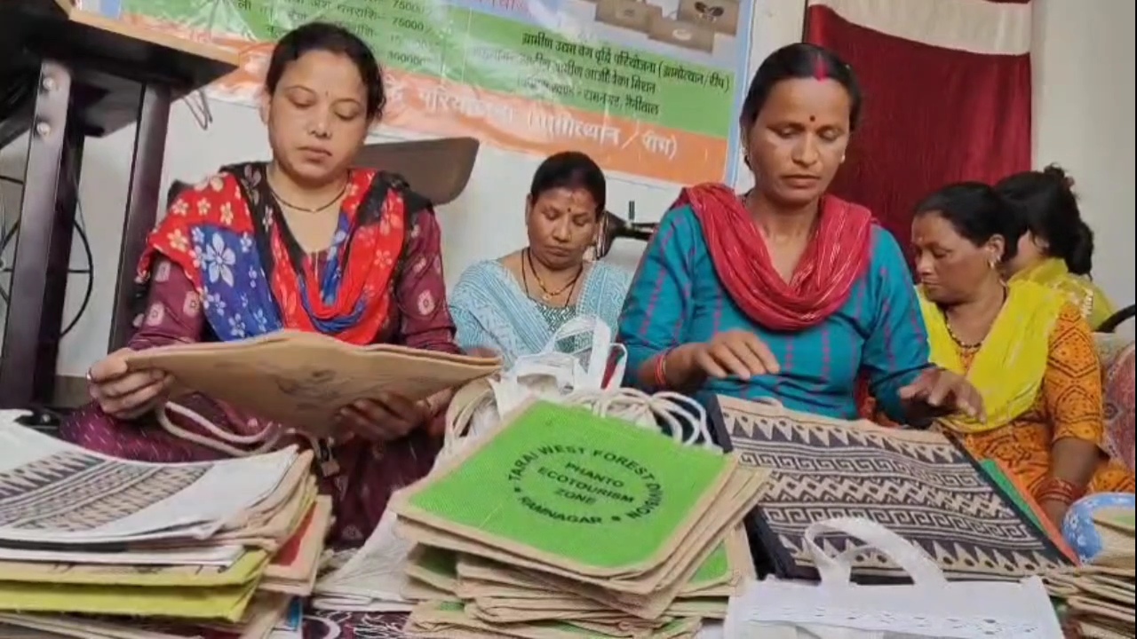 Policy For Prosperity: Mandatory Jute Bags For Tourists Near Corbett Boost Women’s Livelihood In Ramnagar
