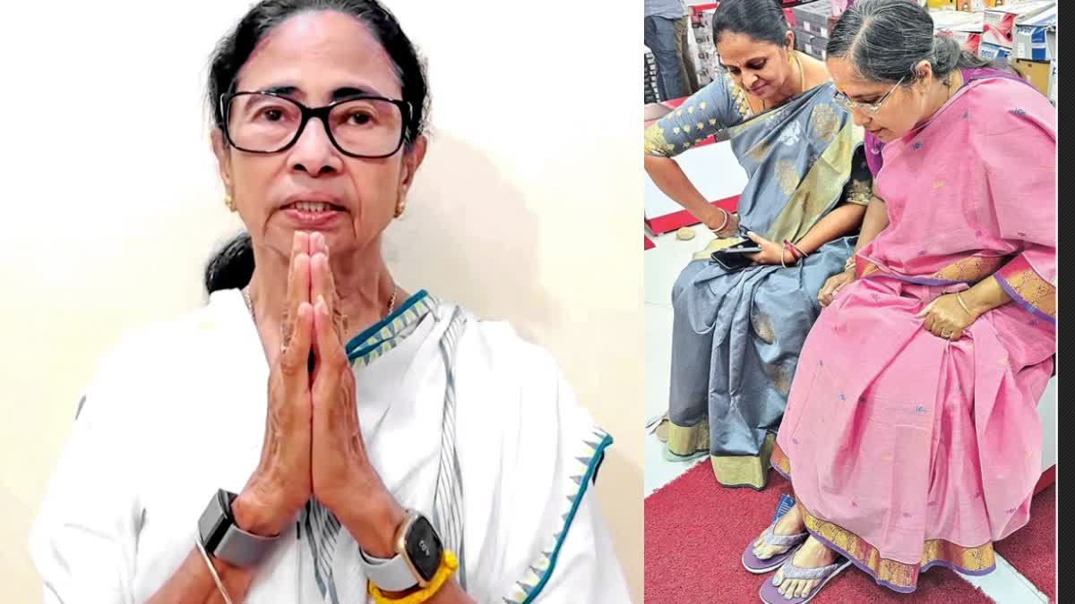 DOC Title *  andhra-pradesh-bjp-leader-adilakshmi-ends-21-month-footwear-vow-after-claiming-mamata-banrejees-defeat