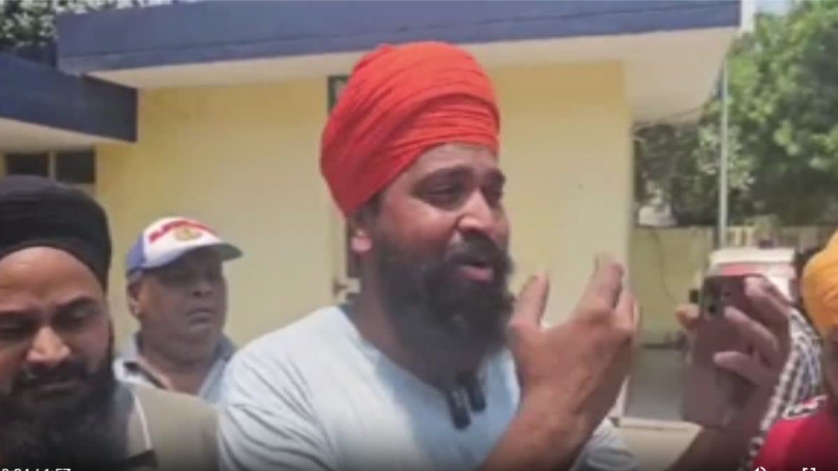 Father of the deceased children speaks to the media
