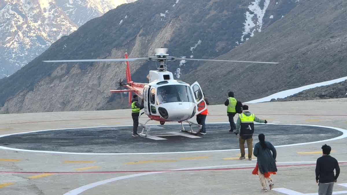 Kedarnath Darshan by helicopter