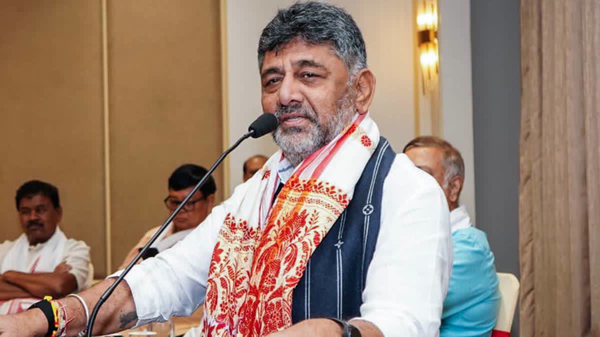 A file photo of DK Shivakumar.