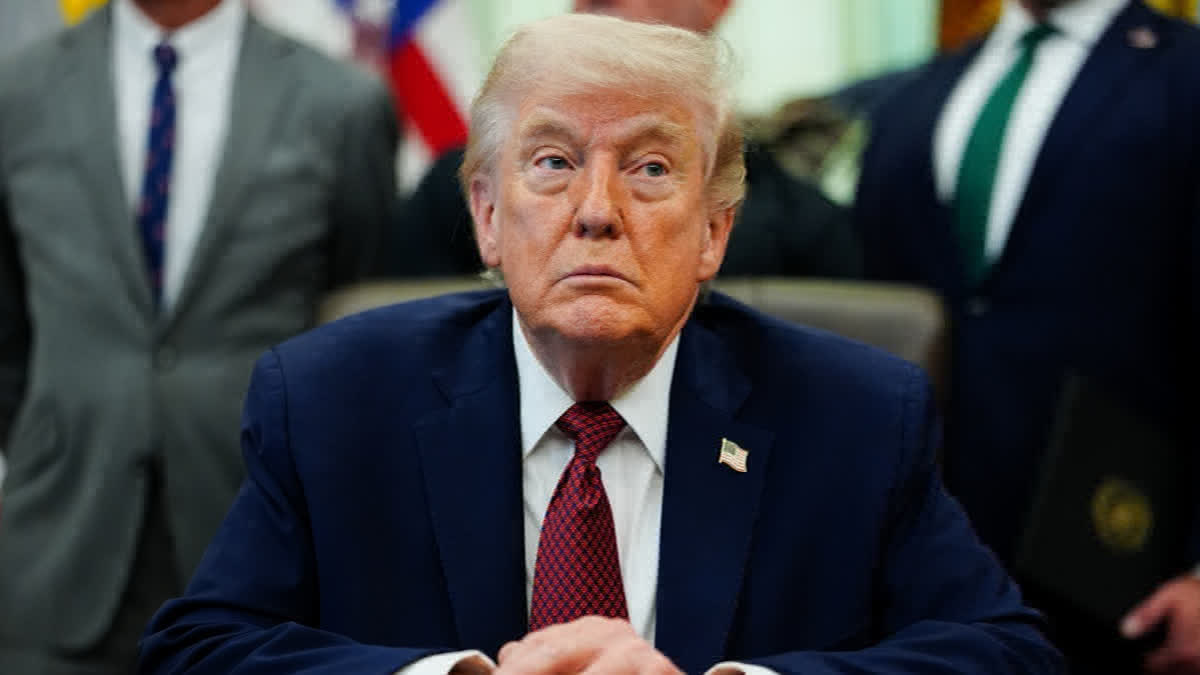 US President Donald Trump