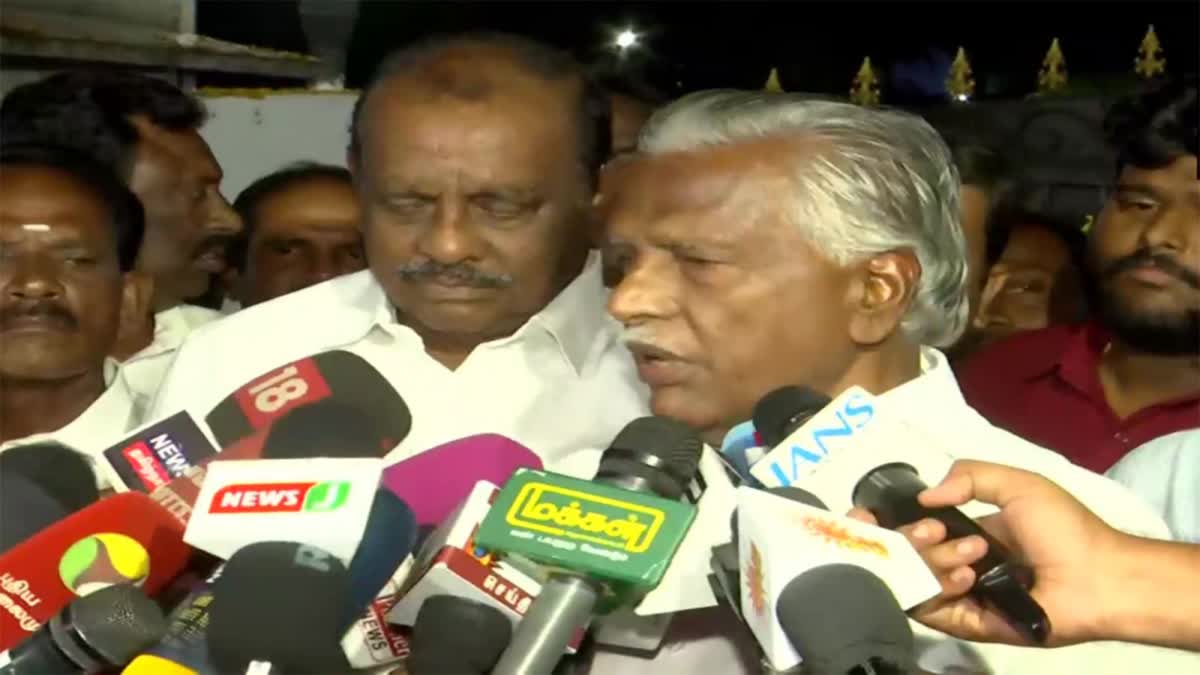 Aiadmk Leader K P Munusamy