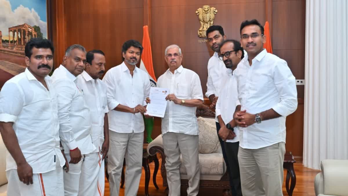 ஆளுநருடன் விஜய் சந்திப்பு