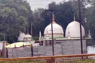 A view of the Bhojshala Temple as Archaeological Survey of India (ASI) submits survey report on Bhojshala complex before Madhya Pradesh High Court, in Dhar.