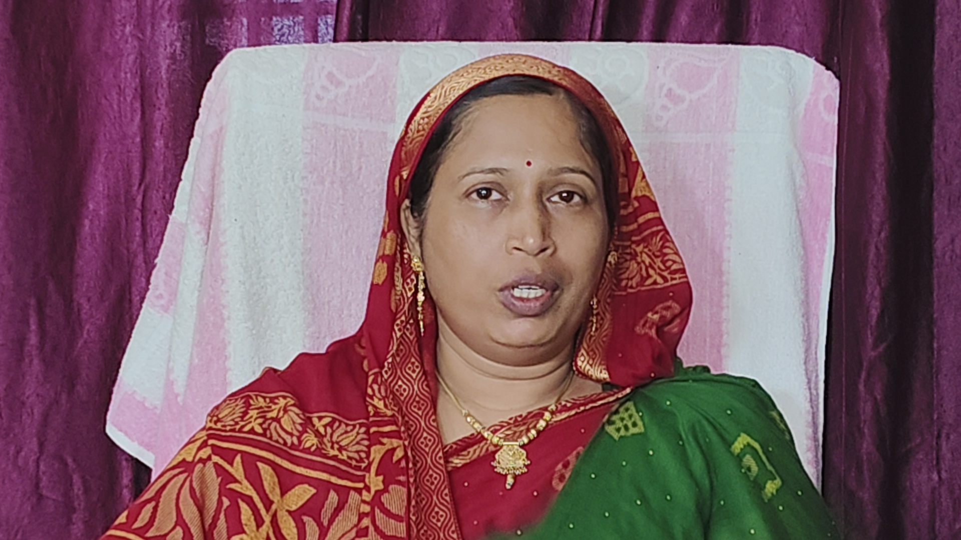 Sudhir's wife Rashmita Patra