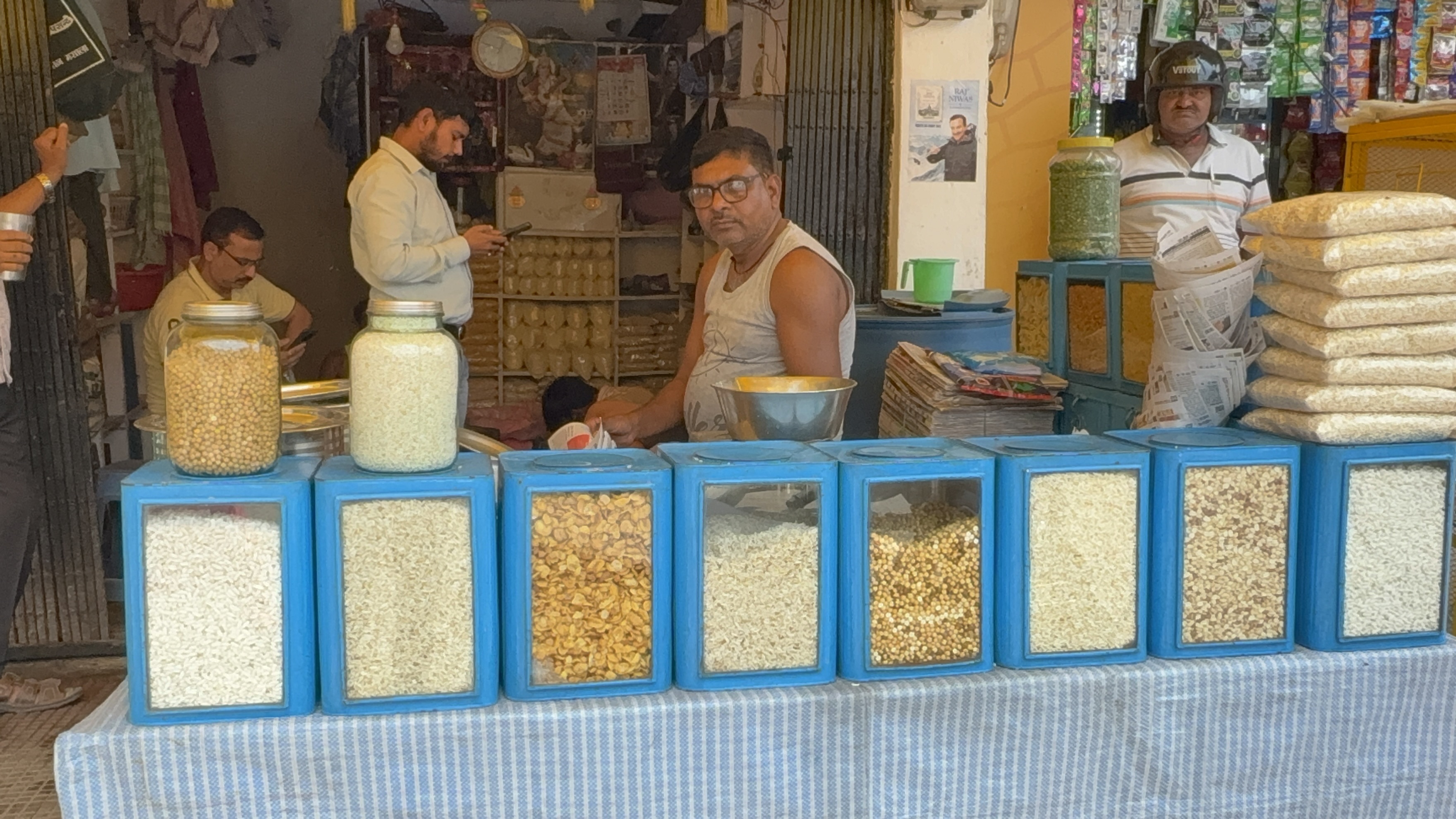 झालमुड़ी के कारोबार में उछाल