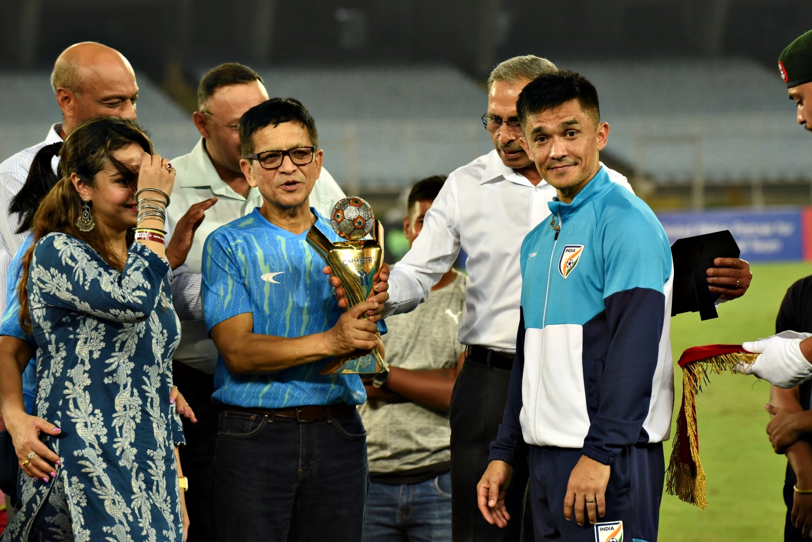 SUNIL CHHETRI TAKES RETIREMENT