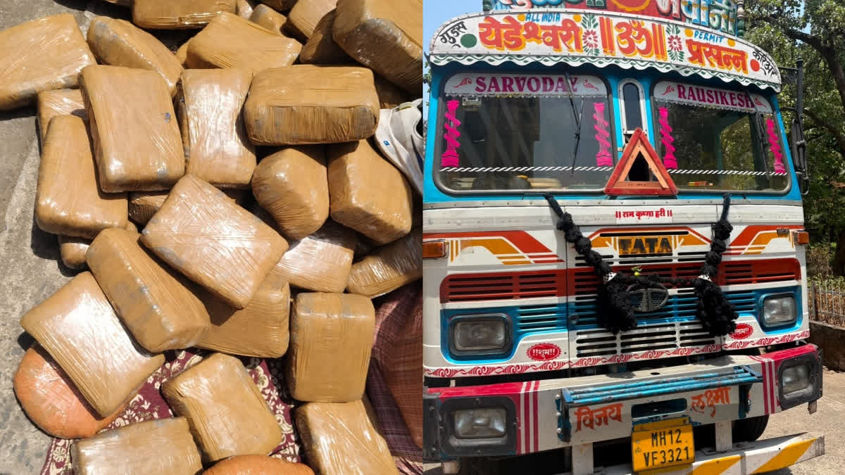 Over 500 KG Ganja Seized By DRI During Operation In Nagpur 2 Arrested