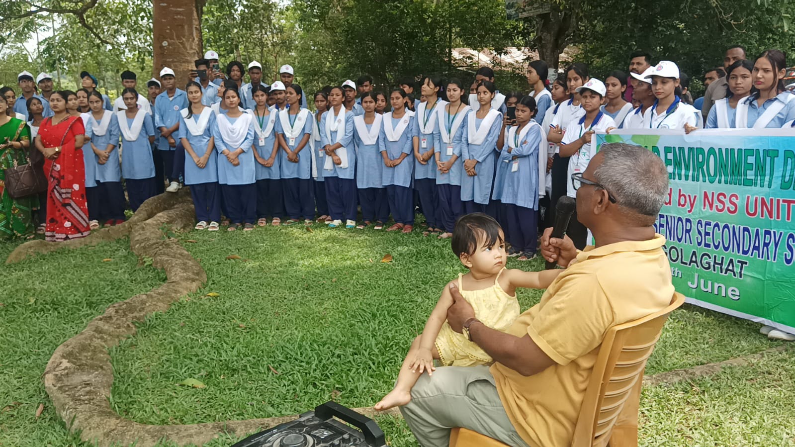 MLA Mrinal Saikia alleges that many trees are being killed in the name of World Environment Day