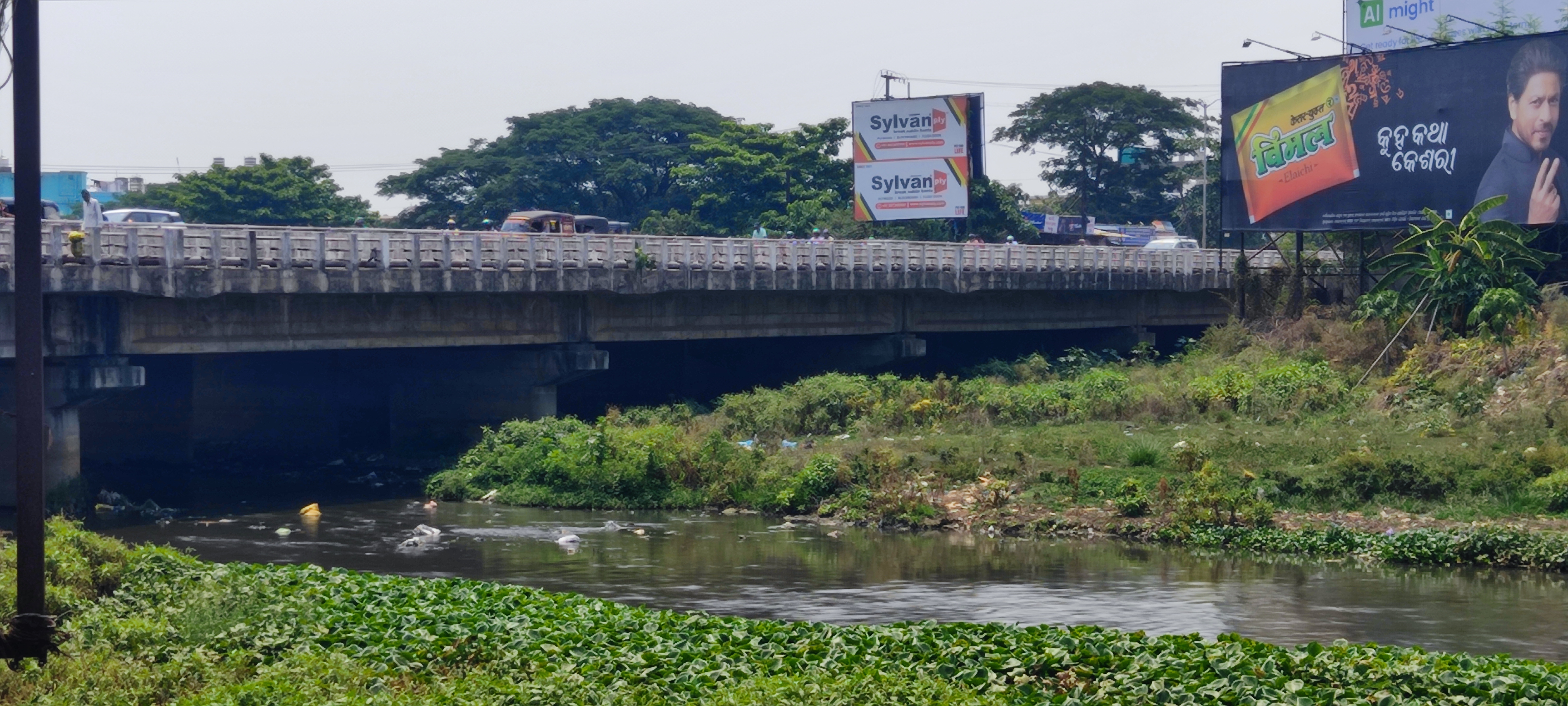 Gangua became dumping yard