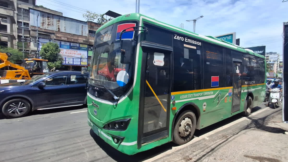 Electric and CNG buses will run on Green Road in Guwahati