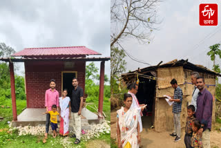 Humanity of MLA Mrinal Saikia, woman was given a house by him in Golaghat