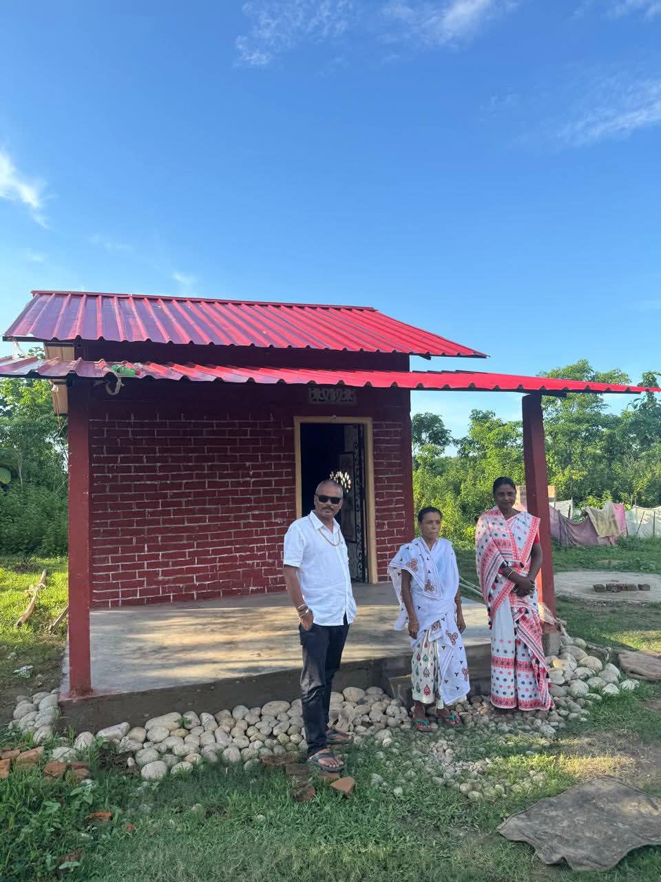 Humanity of MLA Mrinal Saikia, woman was given a house by him in Golaghat