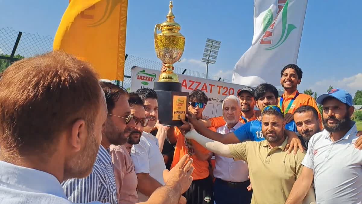 T20 lazzat cup concluded under nasha mukt abhiyan at sopore Urdu News
