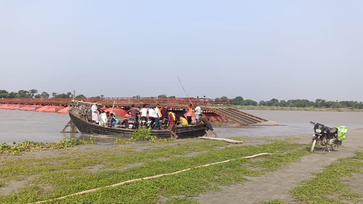 एप्रोच पथ बहने से आवागमन पूरी तरह ठप
