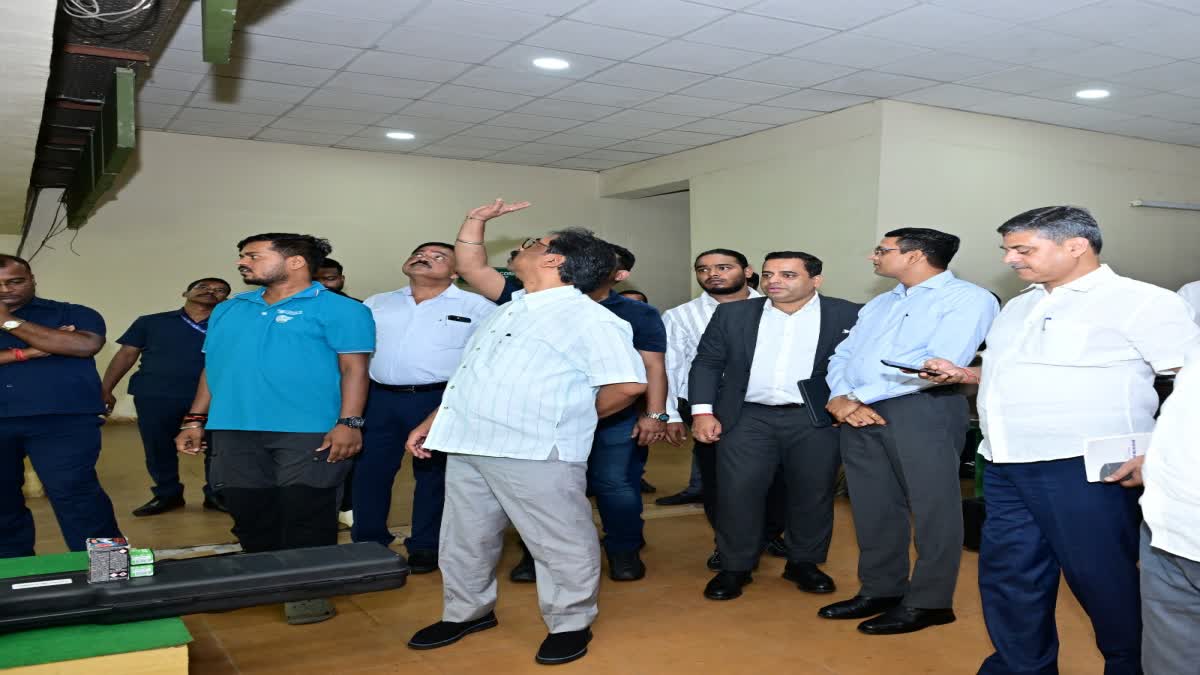 CM Hemant Soren inspected Khelgaon Shooting Range in Ranchi