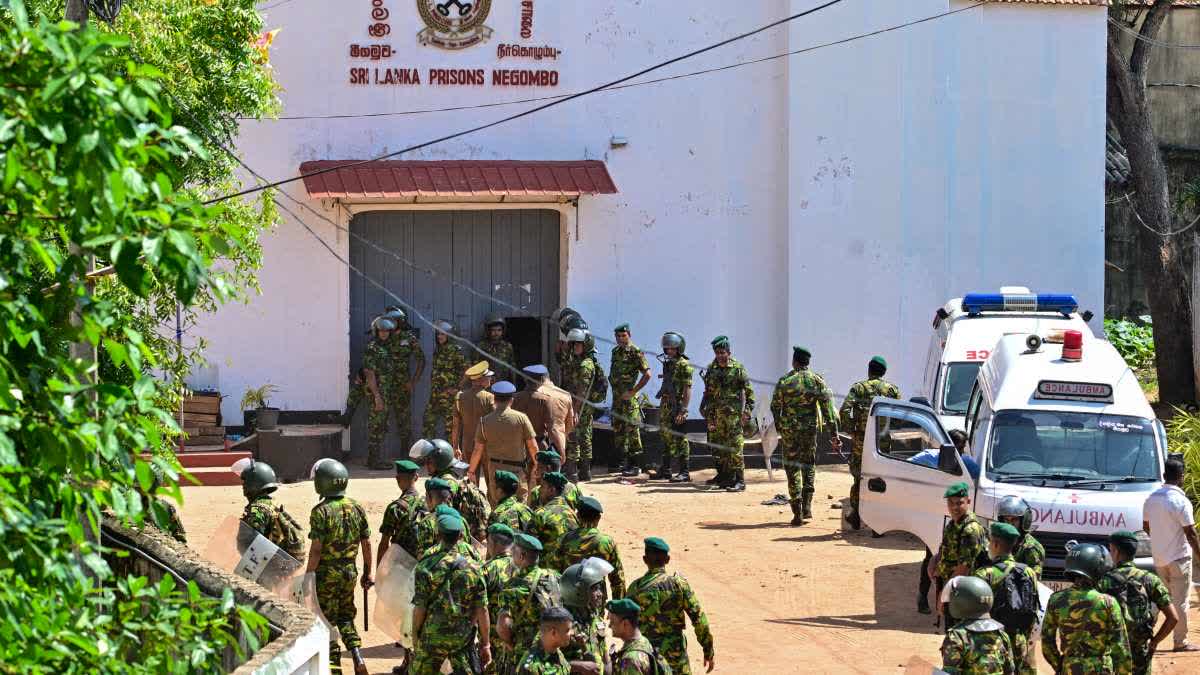 violent unrest at Negombo Prison in Sri Lanka Death toll rises