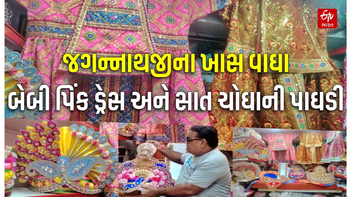 રથયાત્રામાં ભગવાન જગન્નાથ કેવા વાઘા પહેરશે?