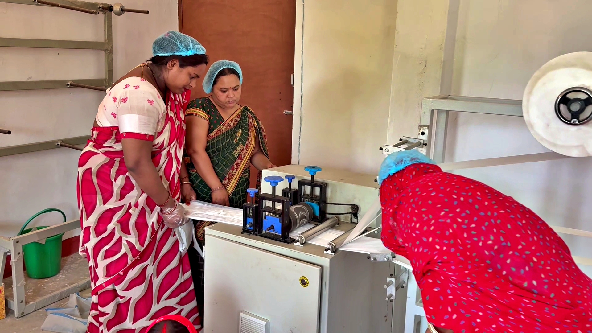 SANITARY PAD MANUFACTURING UNIT