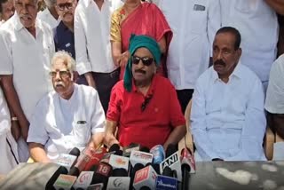 மதிமுக பொதுச் செயலாளர் வைகோ- செய்தியாளர் சந்திப்பு