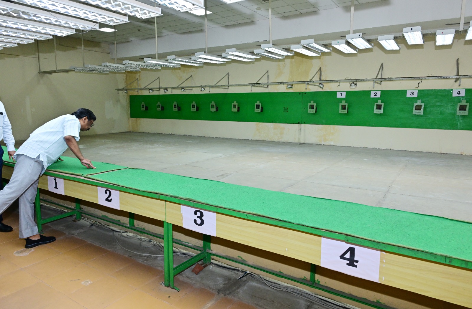 CM Hemant Soren inspected Khelgaon Shooting Range in Ranchi