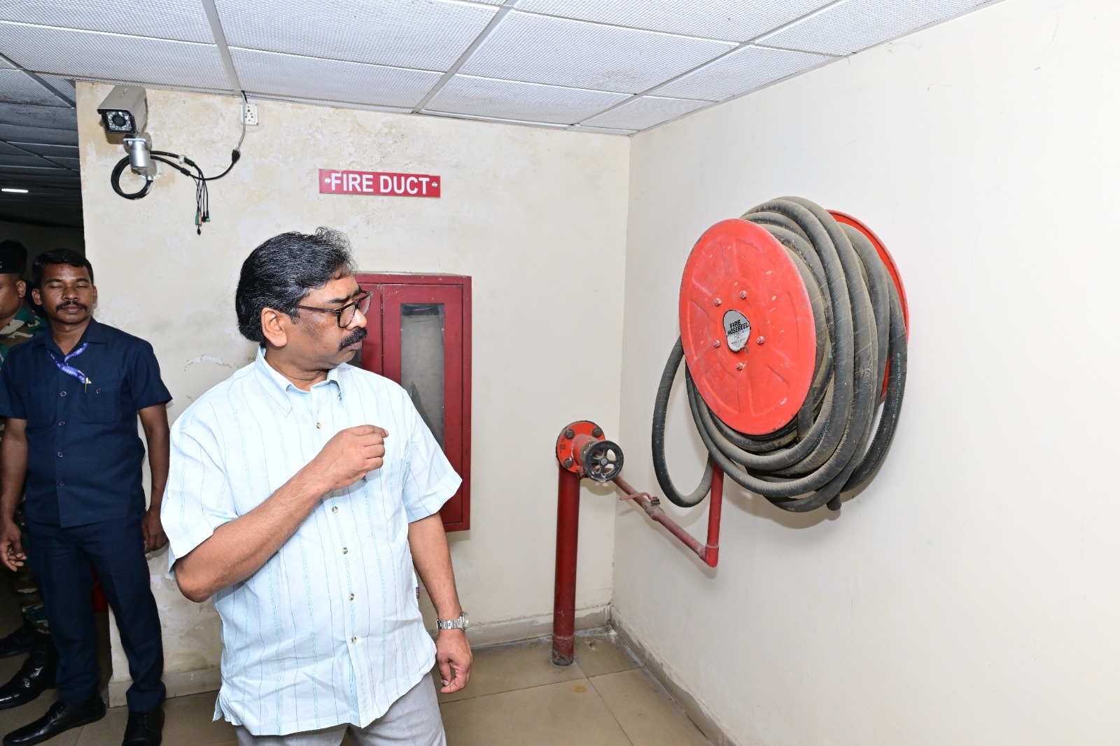 CM Hemant Soren inspected Khelgaon Shooting Range in Ranchi