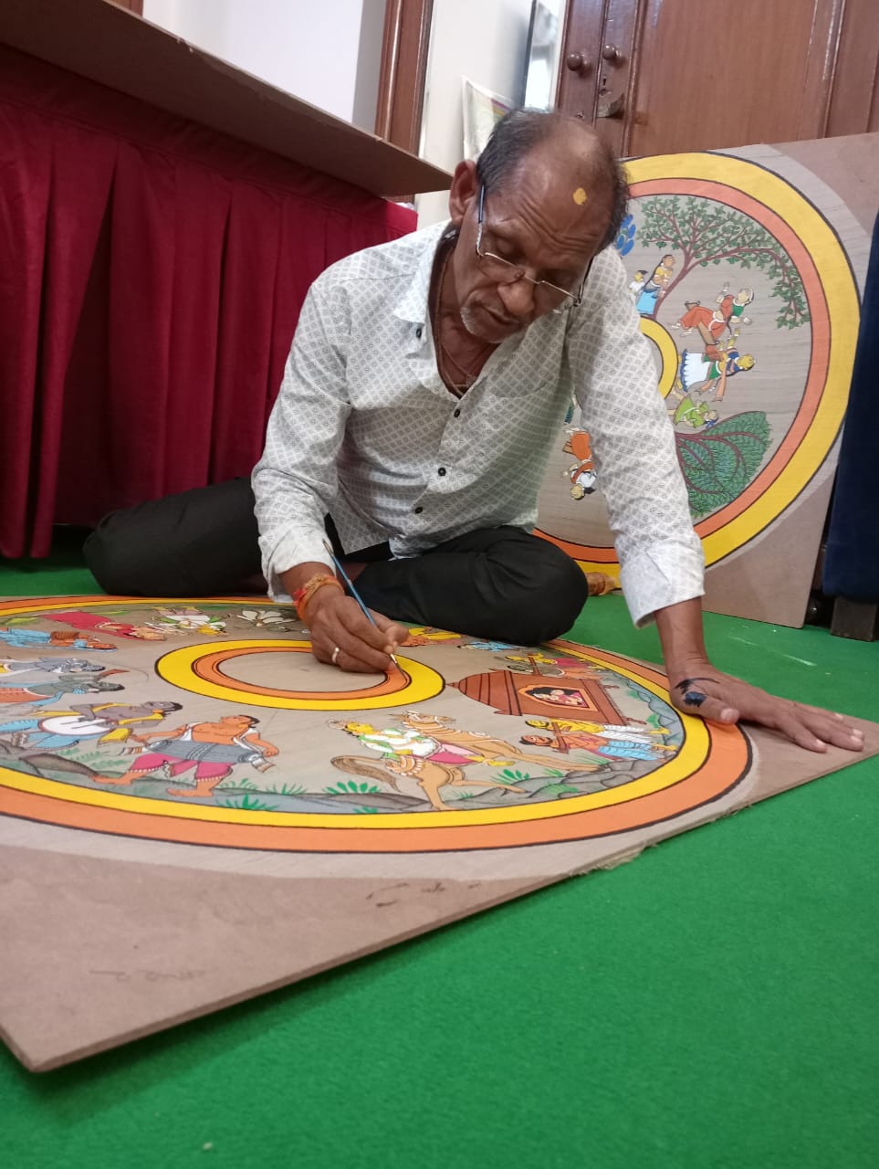 UJJAIN PAINTINGS ON MAHAPURANAS