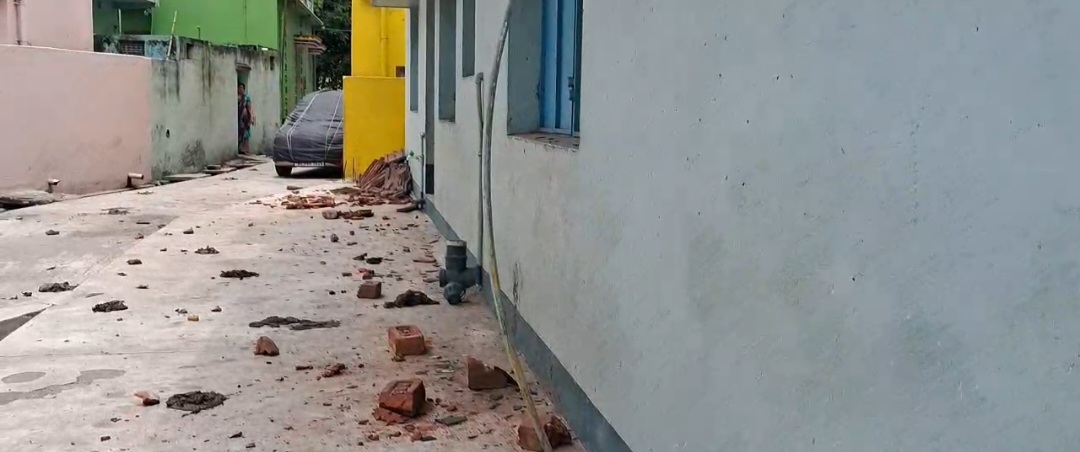 attack at Trinamool worker home