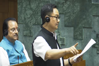 Bihar SIR Cannot Be Discussed In House As Matter Before Supreme Court: Rijiju In Lok Sabha