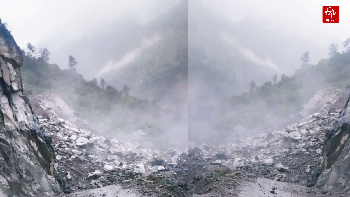 Landslide in Kinnaur Nigulsari