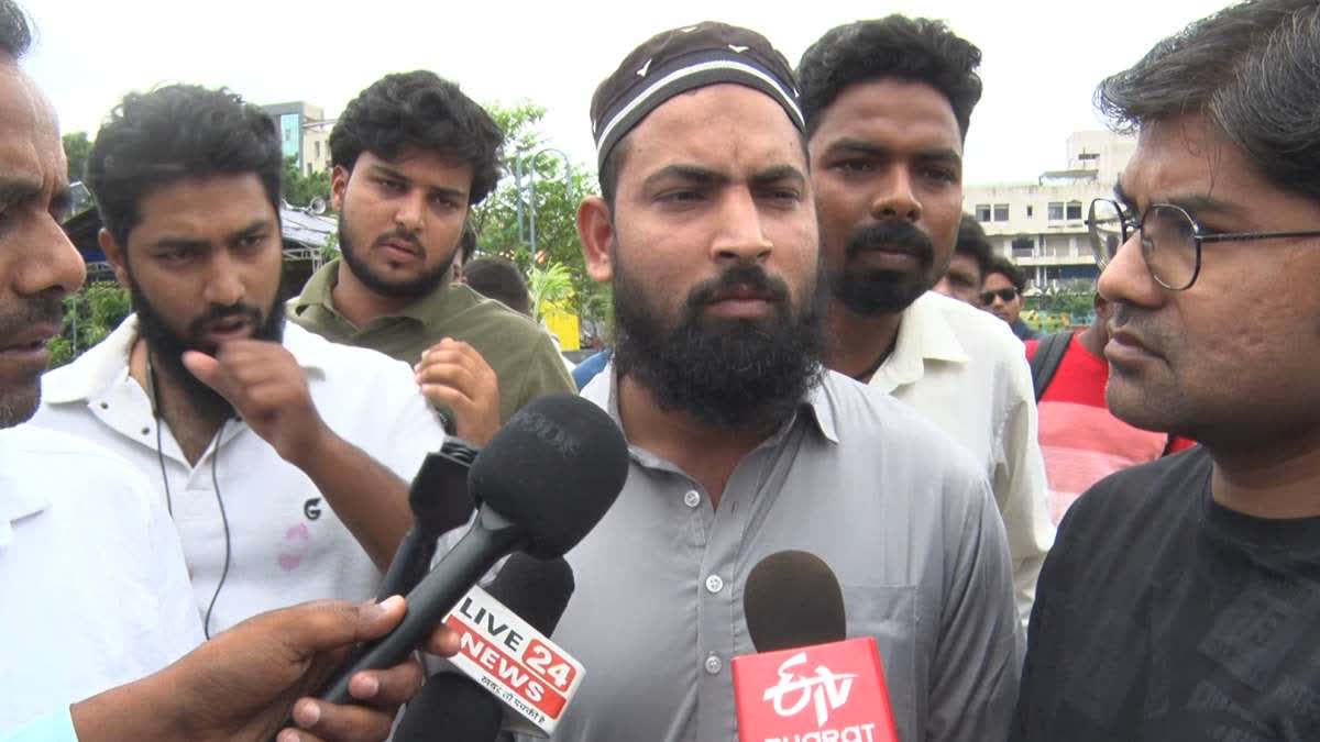 mohammad-junaid-reached-jharkhand-student-protest