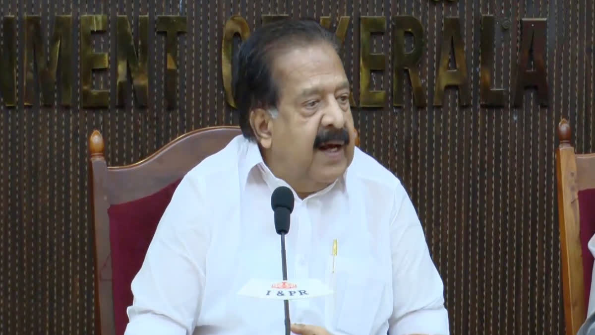 RAMESH CHENNITHALA PRESS MEET  Punarjani case update  SI SHO charge Kerala  Kerala police reforms