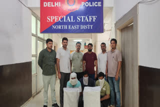 दिल्ली पुलिस द्वारा चार आरोपी गिरफ्तार