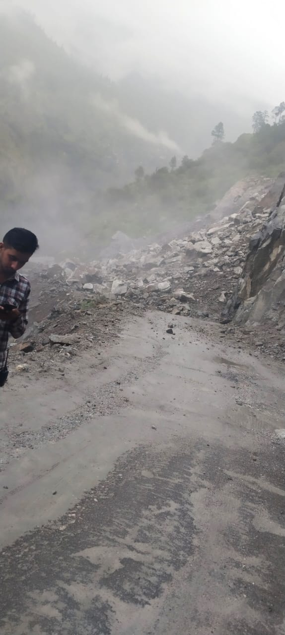 Landslide in Kinnaur Nigulsari