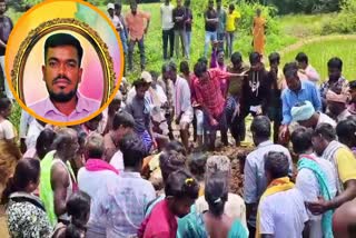 CHIKKABALLAPUR  ಅತಿಥಿ ಉಪನ್ಯಾಸಕ ಎನ್ ರಮೇಶ್​​​​​​​​​​ ಉಪನ್ಯಾಸಕನ ಅಂತ್ಯ ಸಂಸ್ಕಾರ  BLOOD CANCER