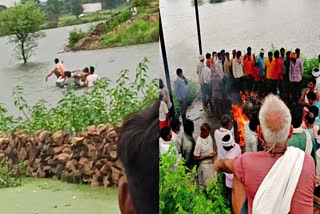 FUNERAL PROCESSION ON BOAT