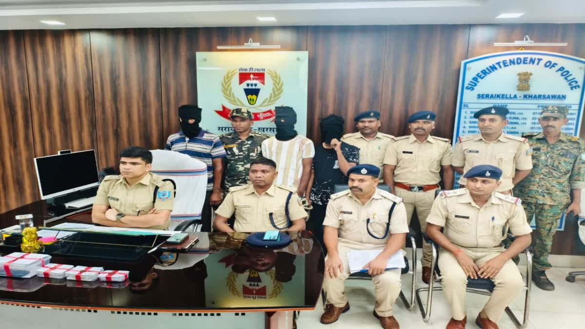 Three accused arrested with brown sugar