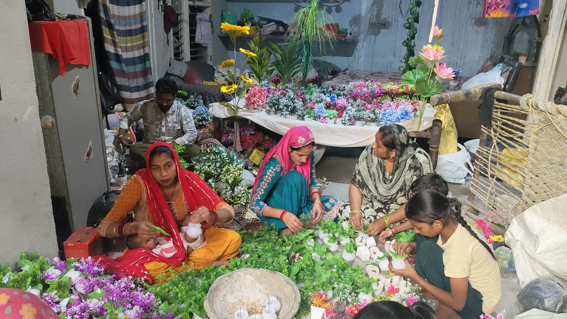 Artificial flower business