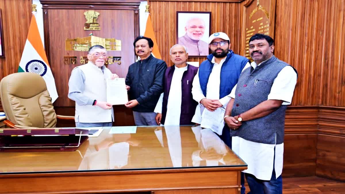 JDU delegation met with governor to demand implementation of PESA Act in Jharkhand