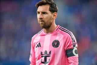 football giant Lionel Messi