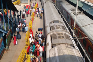 A view of a railway station in Uttarakhand