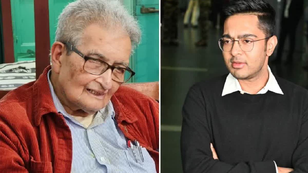 Abhishek Claims Amartya Sen Summoned For SIR Hearing; Attacks Centre For 'Helicopter Row'