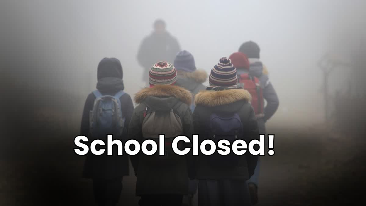 Cold Wave Schools Closed