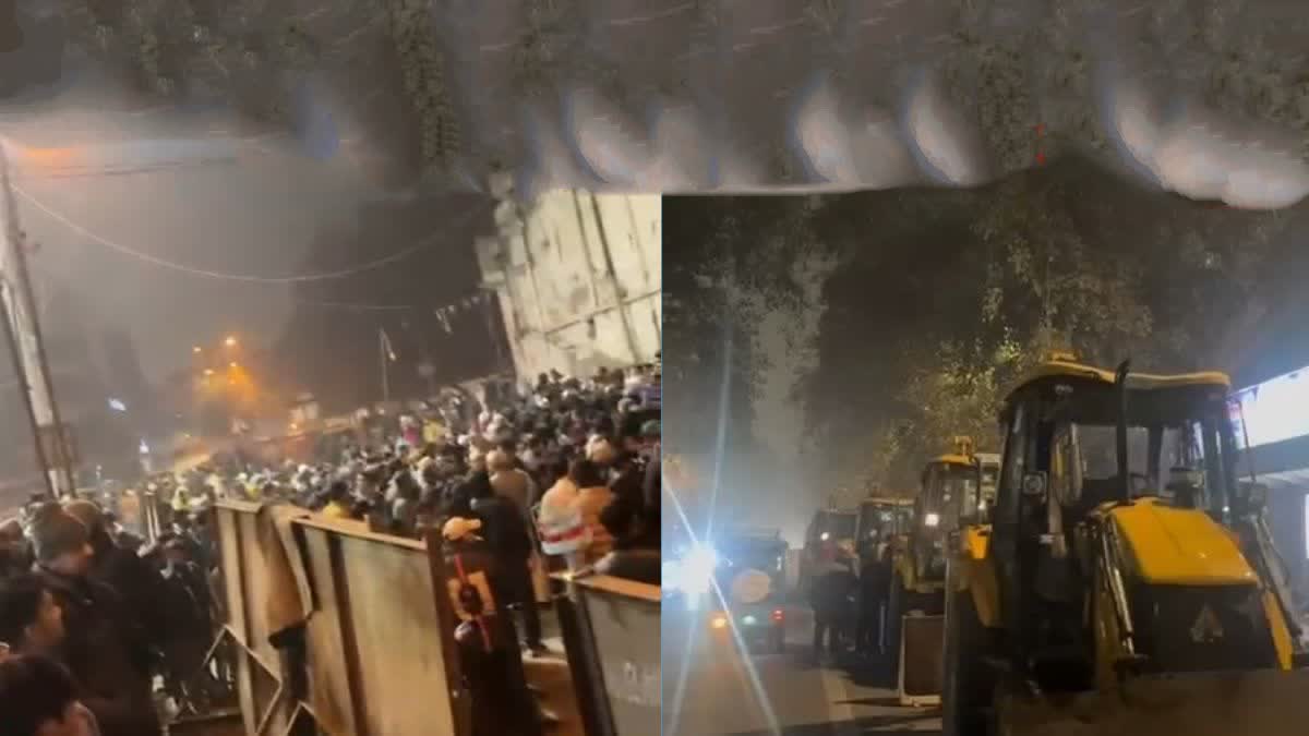 HIGH COURT MCD BULDOZER  BULLDOZER IN TURKMAN GATE DELHI  TURKMAN GATE  Municipal Corporation of Delhi