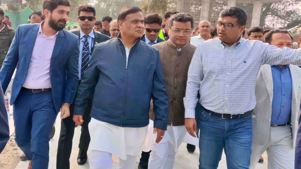 Chief Minister visits Independence Memorial Park in Jorhat