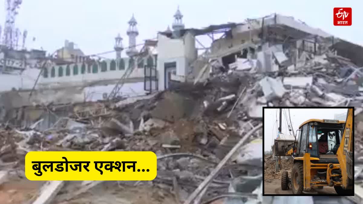 तुर्कमान गेट में कड़ा पहरा, सन्नाटे में तब्दील इलाका